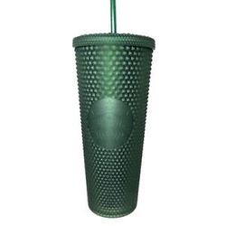Starbucks Dark Green Studded