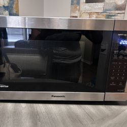 Panasonic Inverter Microwave – 1200W Stainless Steel
