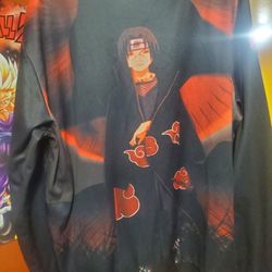 Itachi Zip Hoodie 3d XL 