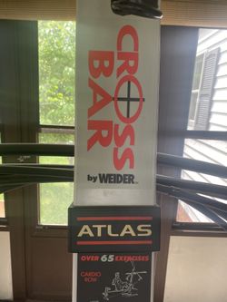 🏋️♀️ Weider CrossBar Atlas Home Gym – Full Body Workout Machine – $125 OBO