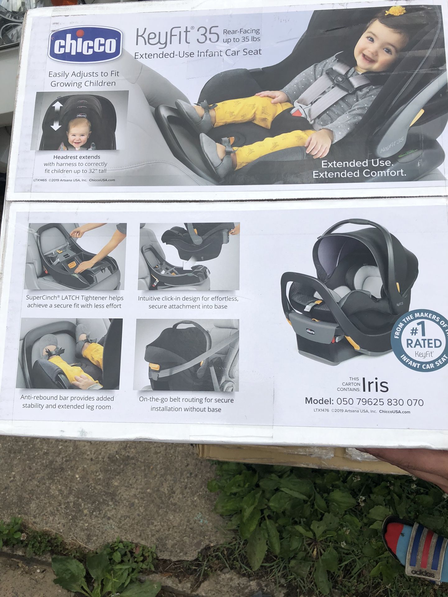 Infant Car Seat,LED Mirror,Car Seat Covers & More