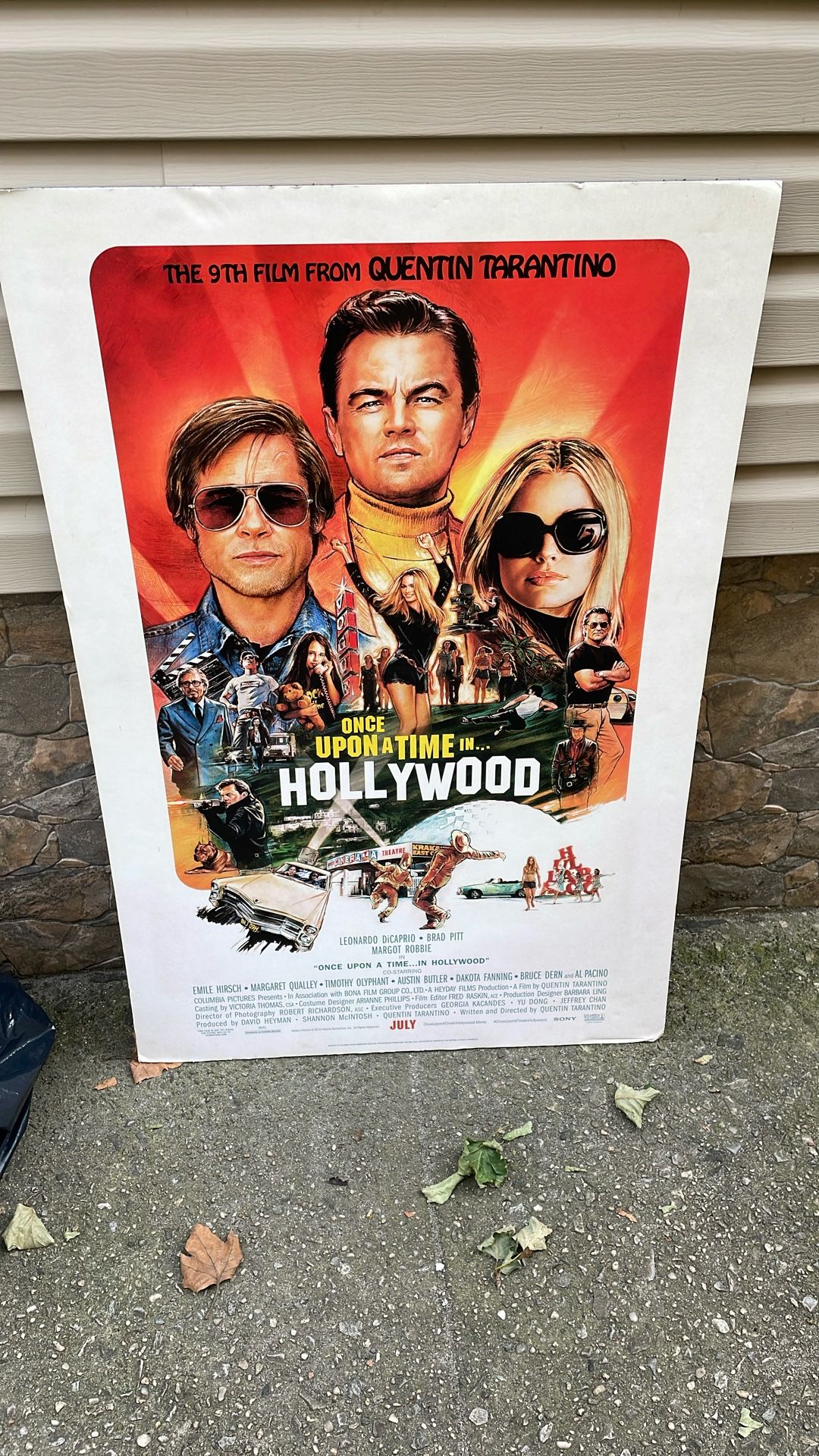 Movie Poster 27/39 On Foam Board 1/4