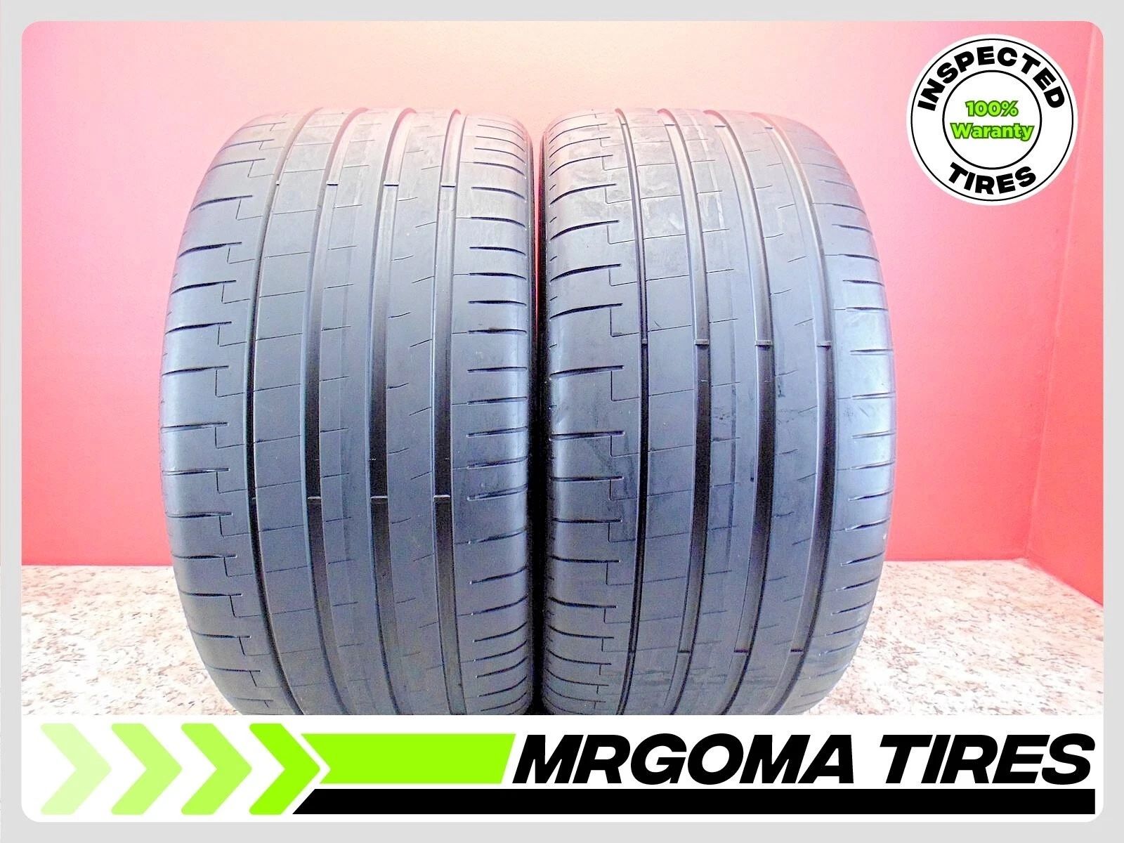 SET OF 2 PIRELLI PZERO TM PZ5 MO-S PNCS XL  325/35/23 USED TIRES 87% LIFE 111Y * PRODUCTION  YEAR 2023 * INSTALLATION INCLUDED * 
