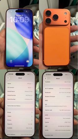 I phone 17 pro 512GB