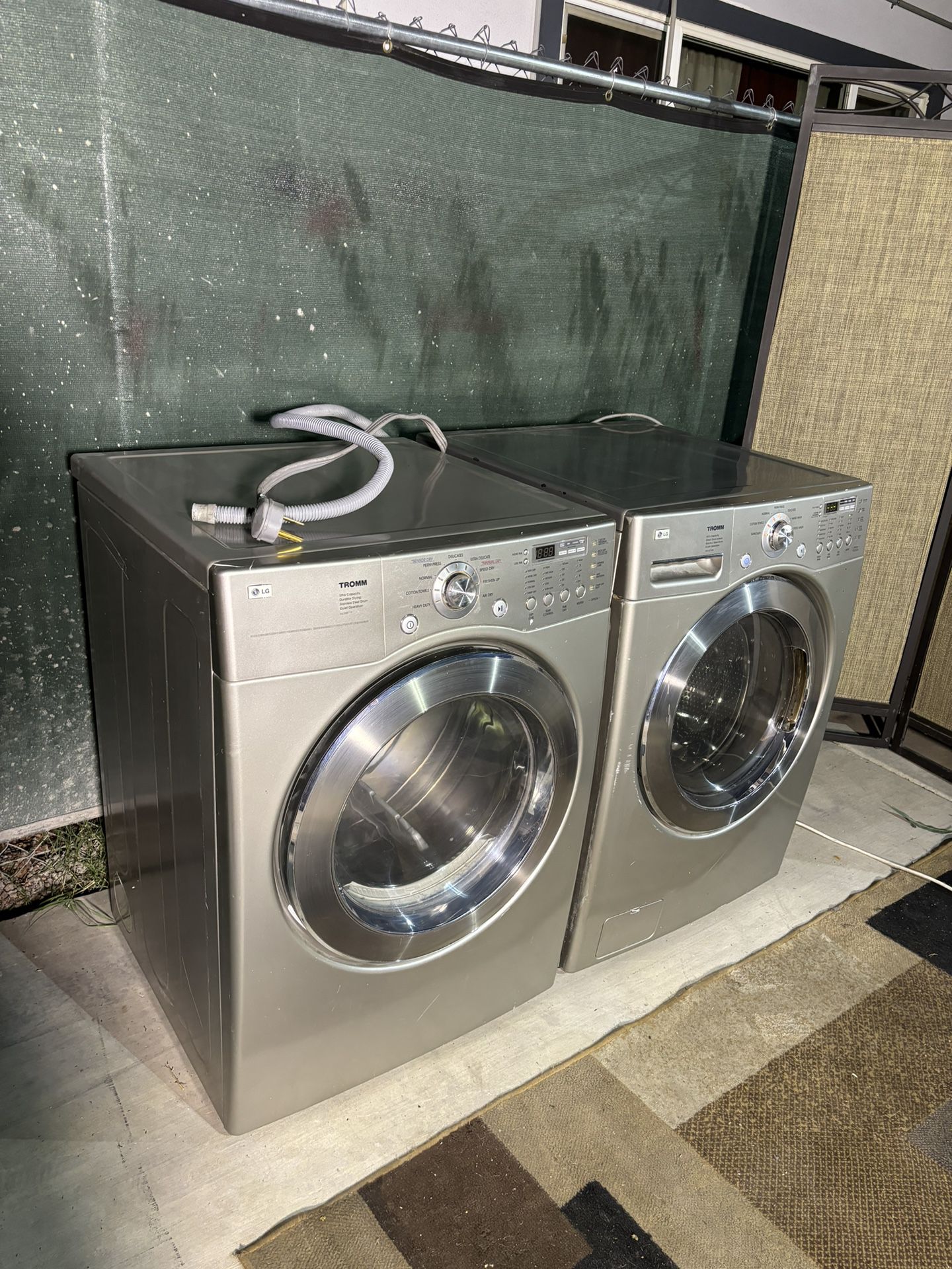 LG TROM WASHER & DRYER SET ..FREE DELIVERY AVAILABLE 🚛🚛