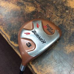TaylorMade Burner 3 Wood Right Handed Senior Bubble Shaft