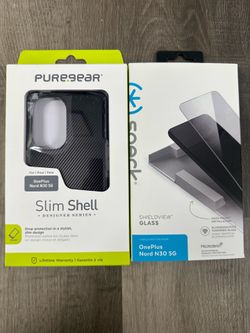 OnePlus Nord N30 5g Case and Tempered Glass