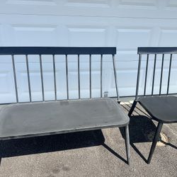 Patio set Black 