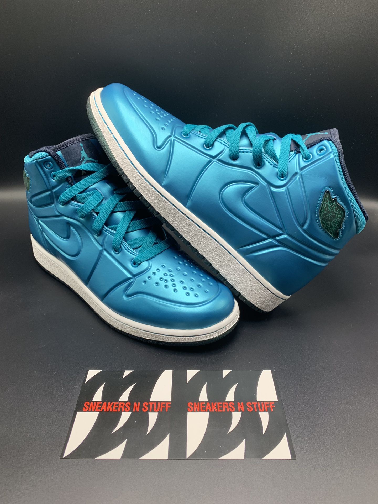 Air Jordan 1 Retro Glass Blue Anodized GS