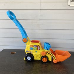 Vtech push and pop bulldozer