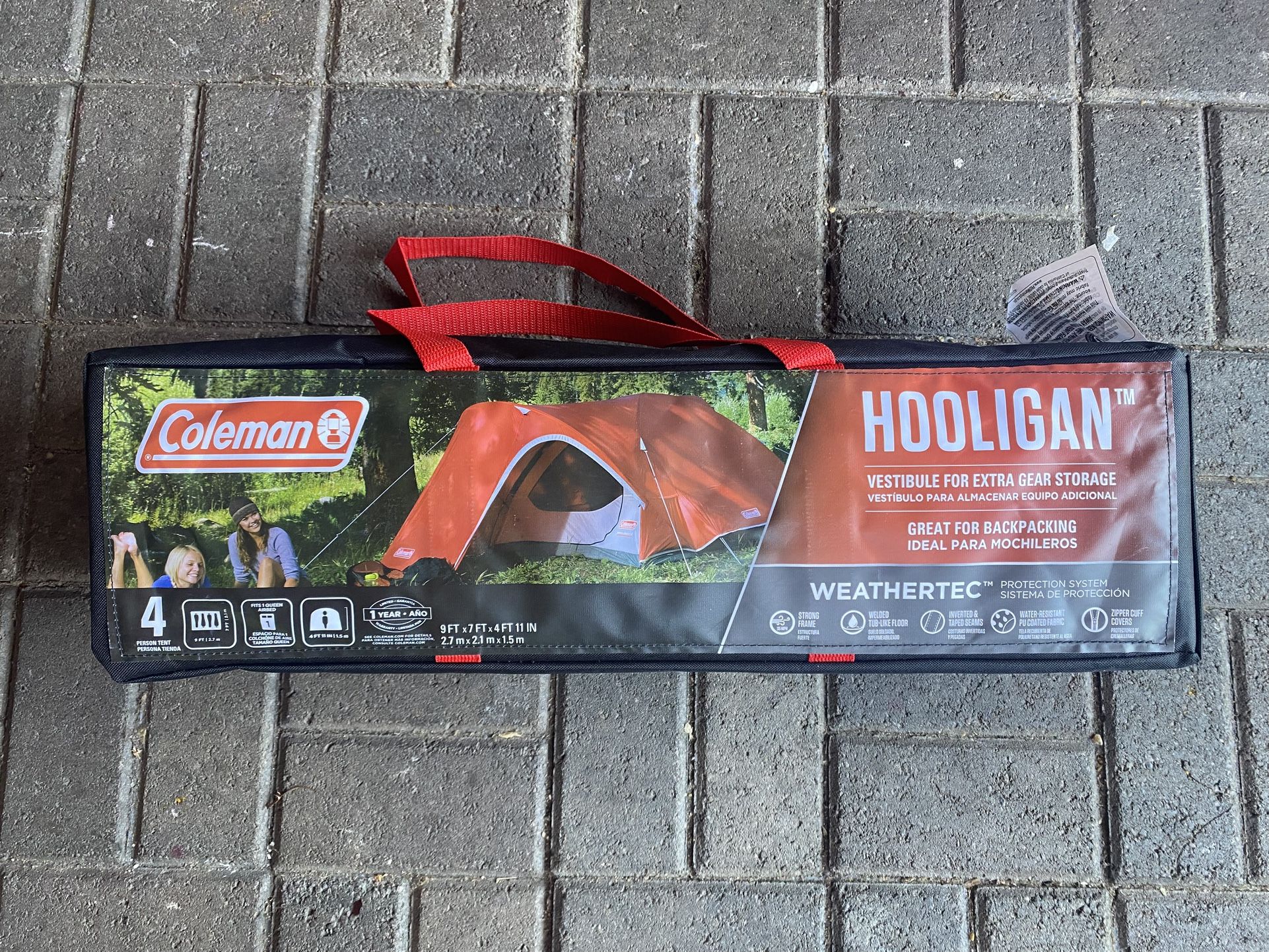 Coleman Hooligan Backpacking 4 Person Tent