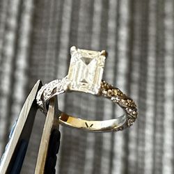 Wedding Engagement Ring 2.03 Carat