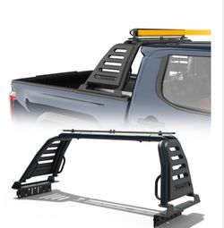 T-Rexo Series Heavy Duty Adjustable Sport Roll Bar Compatible With Truck For Ford F-Series F150, Silverado, Sierra, Ram, Titan XD, Tundra | Compatible