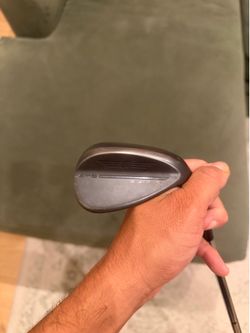 Titleist golf jet black SM9 56 degree wedge