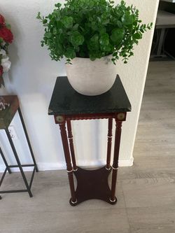 Marble table