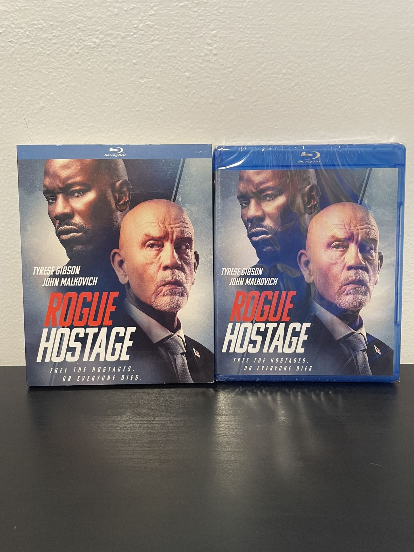 Rogue Hostage Blu Ray Movie NEW SEALED w/ SlipCover John Malkovich Tyrese 2021