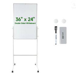 Magnetic Mobile Dry Erase White Board 