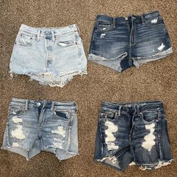 Stylish & brand name Women’s denim shorts & pants