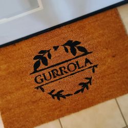 Custom door mats