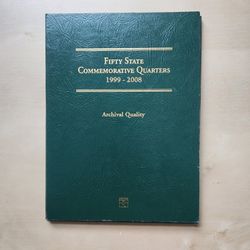 Fifty State Commemorative Quarters 1(contact info removed) Binder