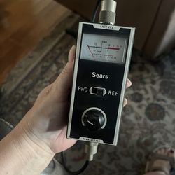 vintage Sears SWR (Standing Wave Ratio) meter model (contact info removed)0.