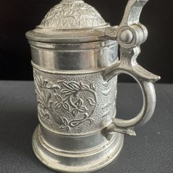 REIN-ZINN BMF Pewter Mini German Beer Stein Mug