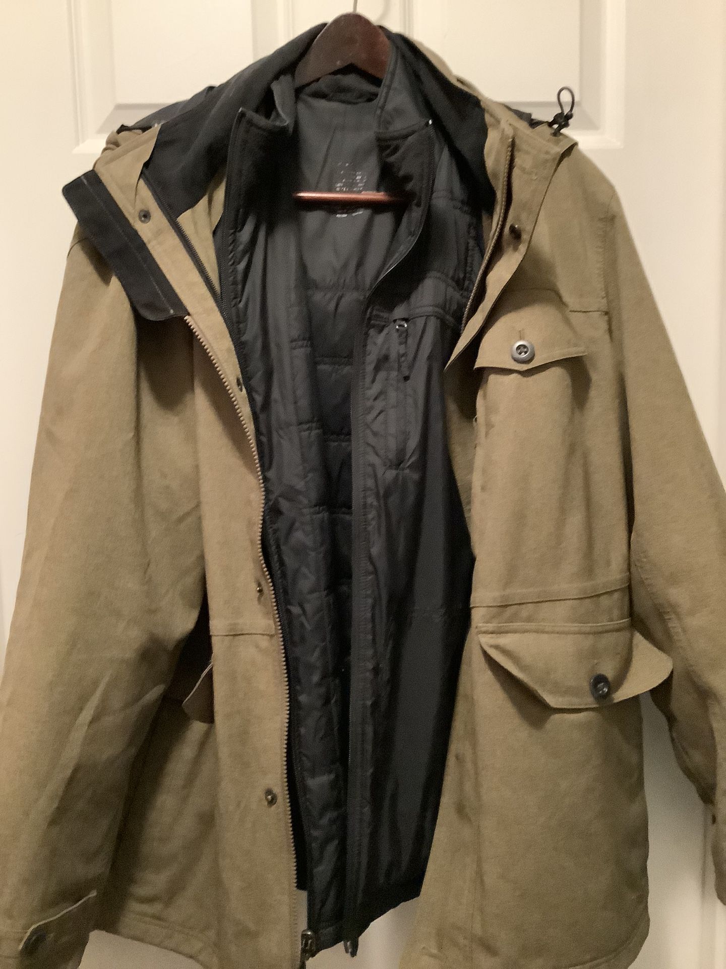 LL Bean 3-1 Men’s Parka Size XL Reg.