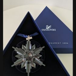Swarovski 2006 Limited Edition Christmas Ornament