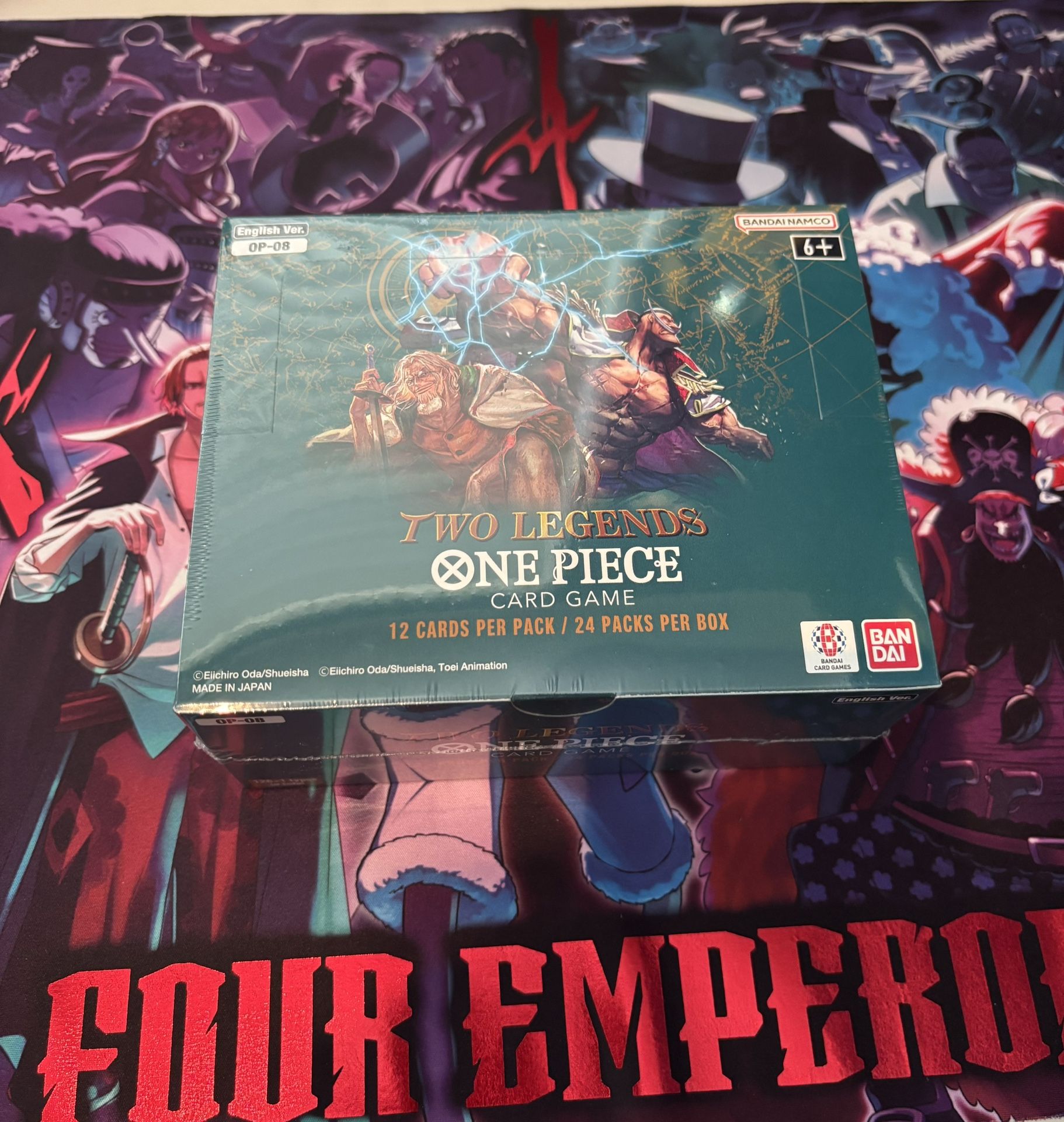 One Piece Two Legends Op-08 Booster Box