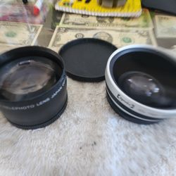 2 Camera Telephoto And Wide Angle Lens 