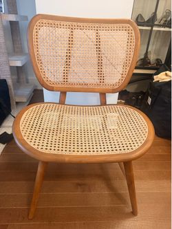 PAIR of lounge chairs