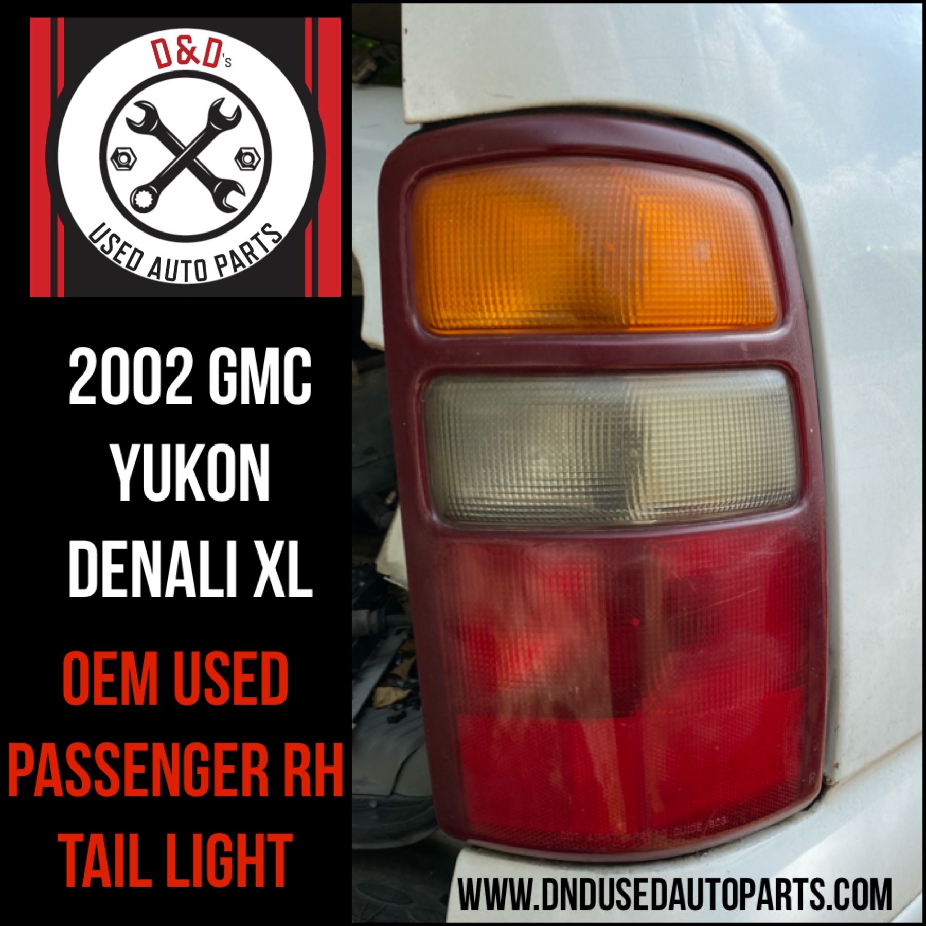 2002 GMC Yukon Denali XL- RH Tail Light