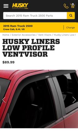 Brand new Husky low profile Ventvisor