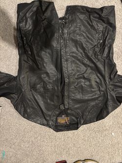 Men’s leather members only jacket size XL