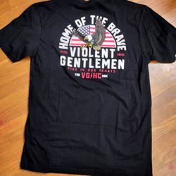 Vintage Style Violent Gentlemen T Shirt Size XL