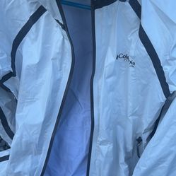 Hoodie Colombia Rain Jacket For Women Size Medium 