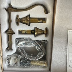 Bathroom Sink Faucet Antique Brass