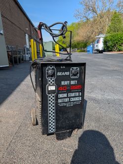 Heavy duty battery charger