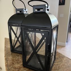 Decorative Lanterns X2