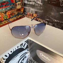Carrera gipsy/s unisex blue sky/gold aviator sunglasses