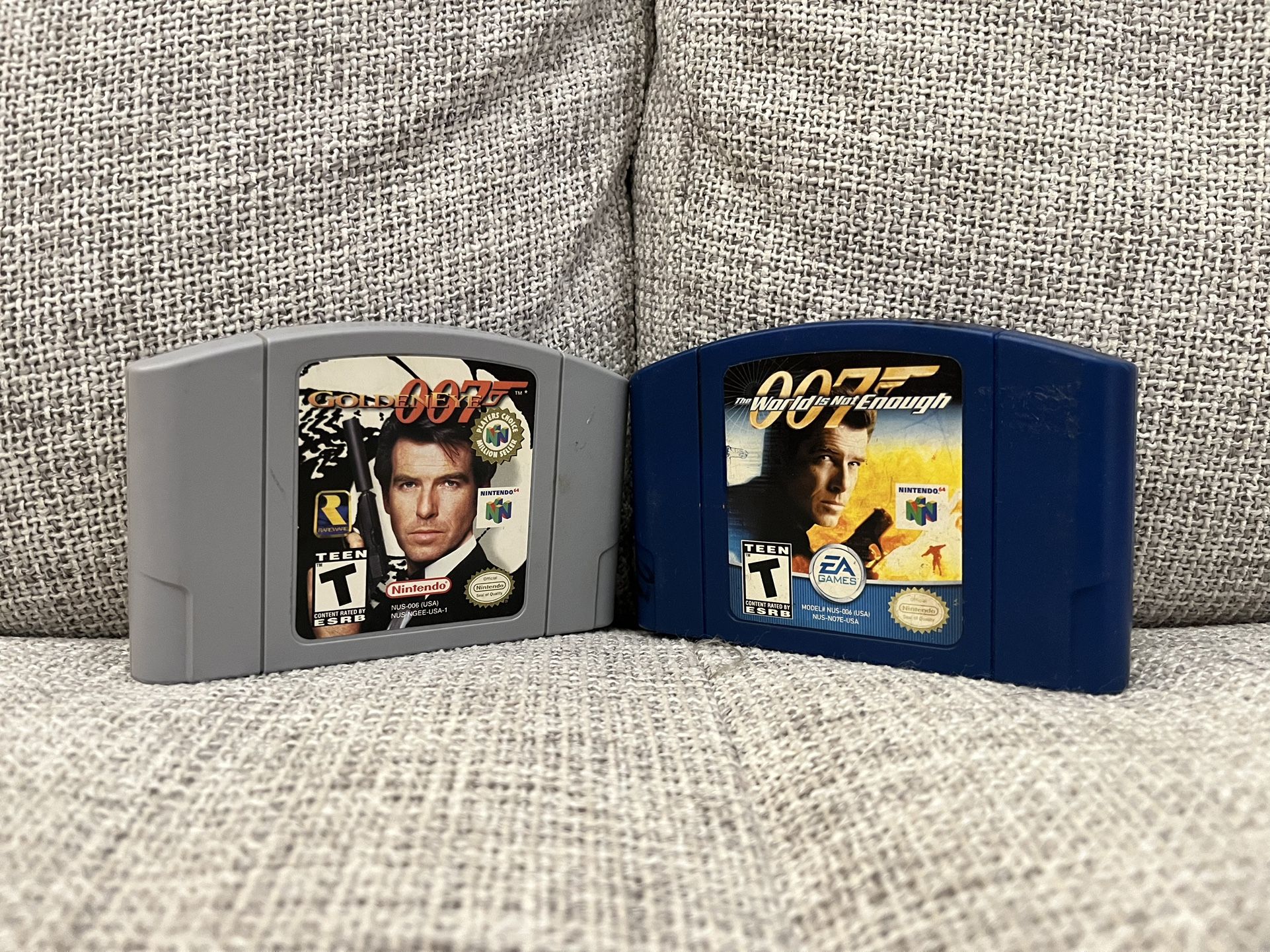 Golden Eye 007 & 007 The World Is Not Enough 