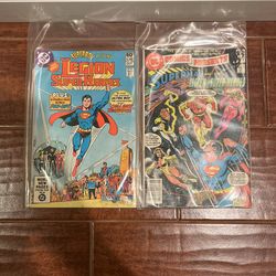 Superman in the legion of superheroes Comics