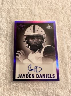 2021 Leaf Jayden Daniels Spectrum Purple #BWJD1 /30