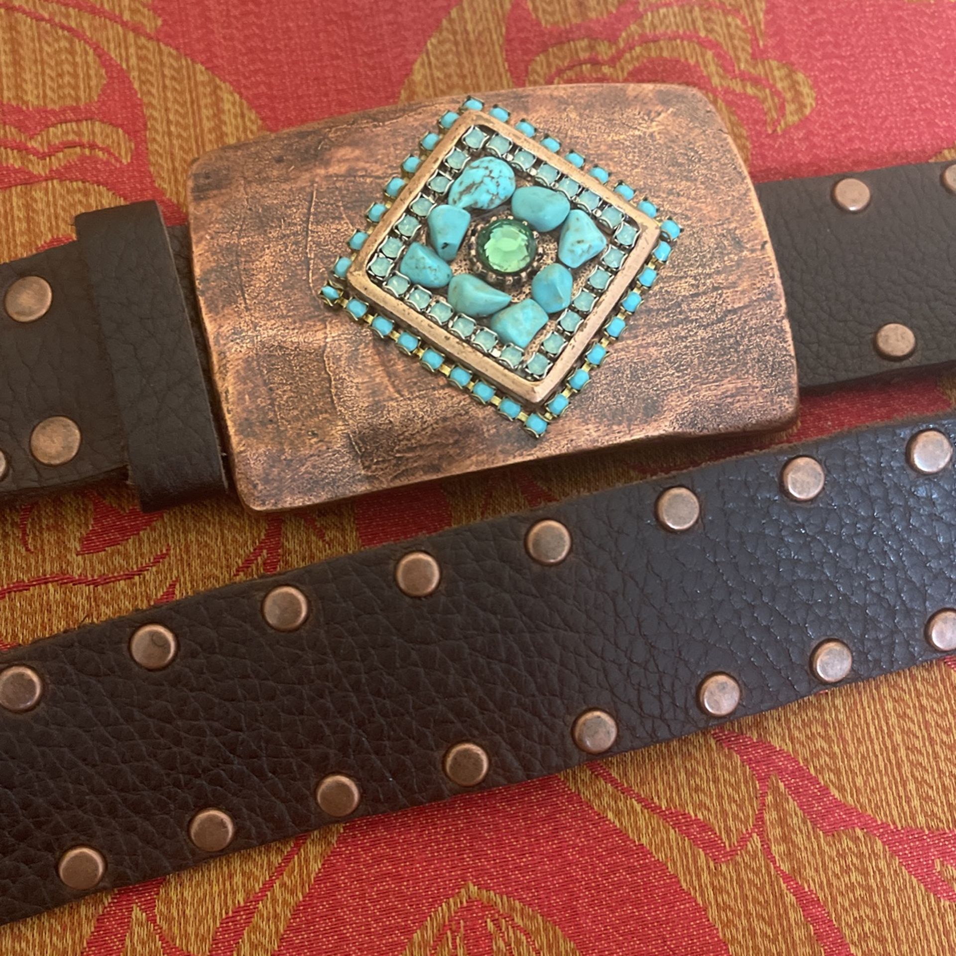 Leatherock leather belt