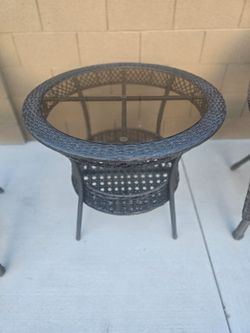 Patio table