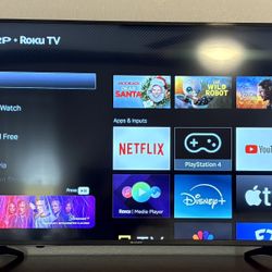 55” 4k Sharp Roku TV