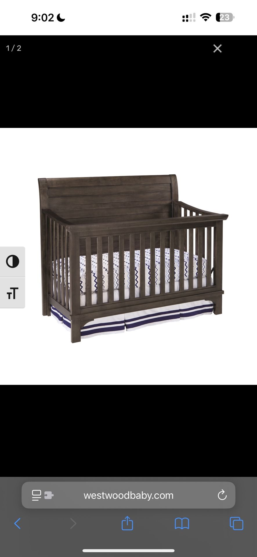 Westwood baby Crib