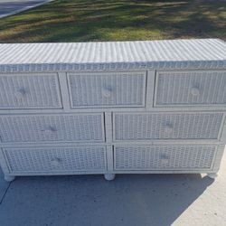 Wicker Dresser 
