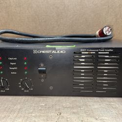 Crest Audio 8001 Professional Power Amplifier