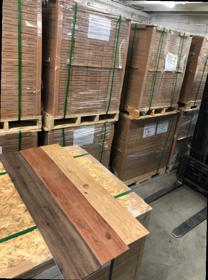 Flooring Liquidation • $.67/ for Vinyl Plank Flooring  Off Entire Pallets